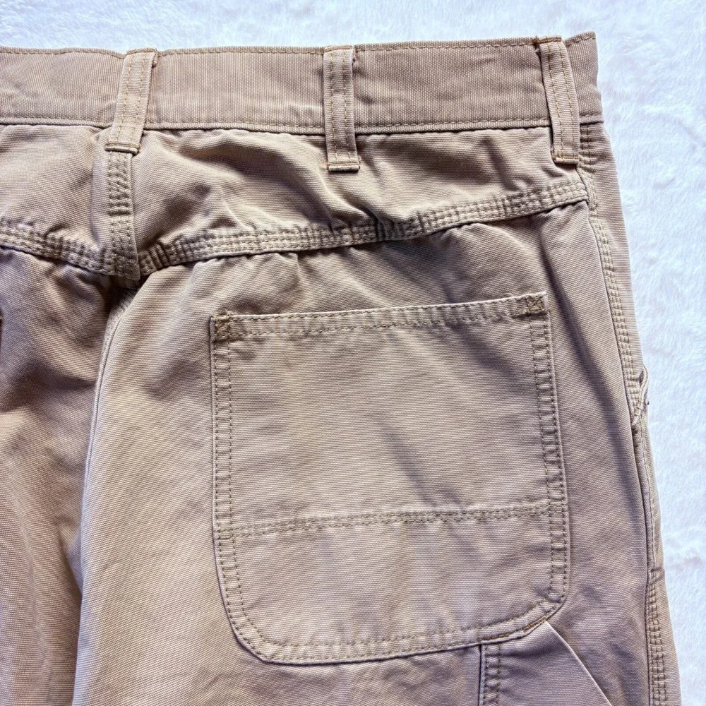 Old Navy‎ Painter's Pants Men 34x36 Carpenter Utility Workwear Khaki Cotton 2007